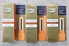 RoC Derm Multi Correxion Revive & Glow Eye Balm - Lot of 3 - brand new L@@K 