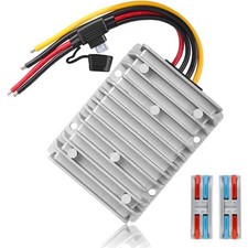 24V 36V 48V to 12V 30A 360W Converter Step Down Voltage Reducer with Fuse  C...
