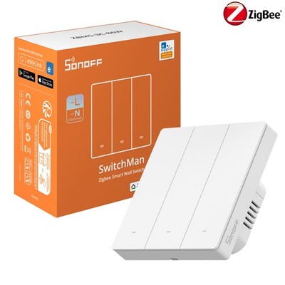 SONOFF Zigbee Smart Switch Intelligenter Wandschalter Push Button App Control