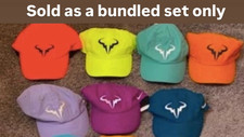  SALE 7 NIKE RAFAEL NADAL HOT PUNCH TEAL PURPLE PINK HAT RAFA HERITAGE CAP NEW 