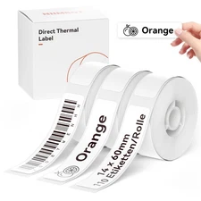 Thermal Label 3 Rolls Set Home School Office Storage and Organization for D11...
