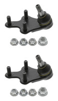 2X Moog Traggelenk AußEn Unten Beidseitig Passend FüR CitroËN C4 C5 Grand Opel