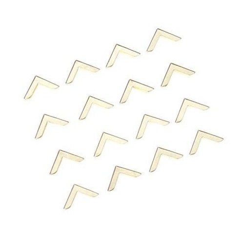 Pack of 50 Antique Box Corner Protector, , Premium Gold Edge Safety Guard for