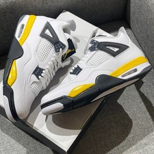 Air Jordan 4 Retro Rare Air Tour Yellow 2026 IO2463-102 White Black Grey Men's