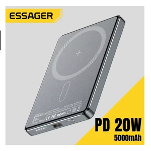 Batterie Externe Magsafe Power Bank 5000mAh Magnétique Charge Rapide