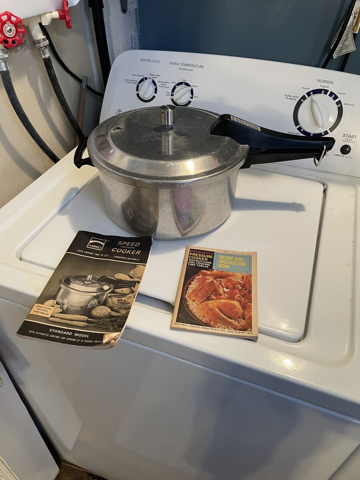 6qt W/ Gasket 15 Lb Jiggler Inst Books Rack