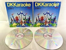 DK KARAOKE LASER DISC MAL 2 disc USA 9  10 60 songs Like New with tags 158