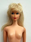 Vintage 1960s Barbie Twist 'n Turn Platinum Light Blond  TNT Doll, READ!