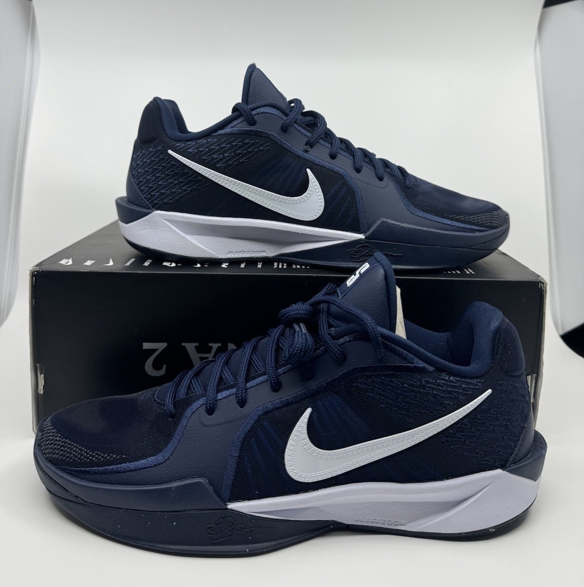 Women's 9.5 / Men's 8 -Nike Sabrina 2 TB 'College Navy' Black