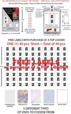 ONE TOUCH STICKERS FREE PANINI RC ROOKIE CARD LABELS PANINI RC LOGO LABELS