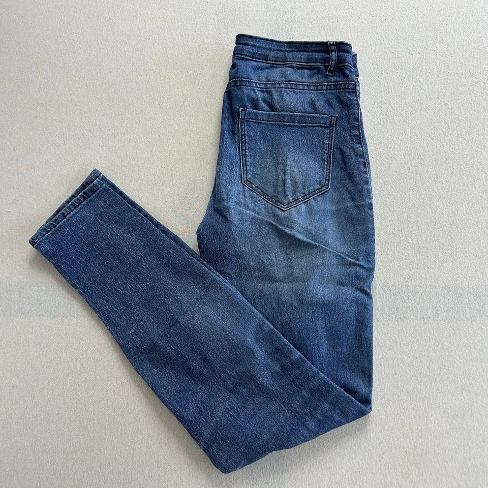 Esmara Damen Jeans Größe 36 Skinny Fit Blau Maße auf den Fotos - Bild 2 von 4