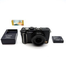 Panasonic LUMIX DMC-LX3 fotocamera compatta con obiettivo Leica nero con cari...