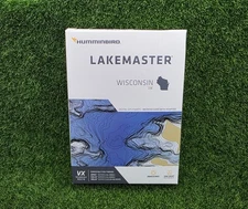 Humminbird LakeMaster [WISCONSIN V1] Fish Finder Maps APEX/SOLIX/HELIX #601010-1