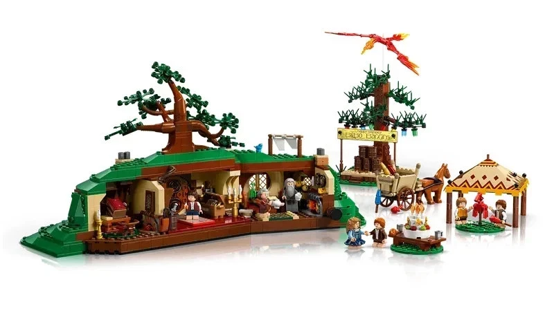 NEW Custom for Lego LOTR The Shire + minifigures 100% MOC Set 10354 USA SHIPPING - Image 4 of 4
