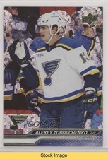 2023-24 Upper Deck Series 1 Speckled Foil Alexey Toropchenko #155 READ 15k9