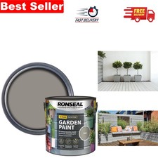 Slate Garden Paint 2.5L - Quick Drying, Fade & Weather Resistant for Outdoor Use