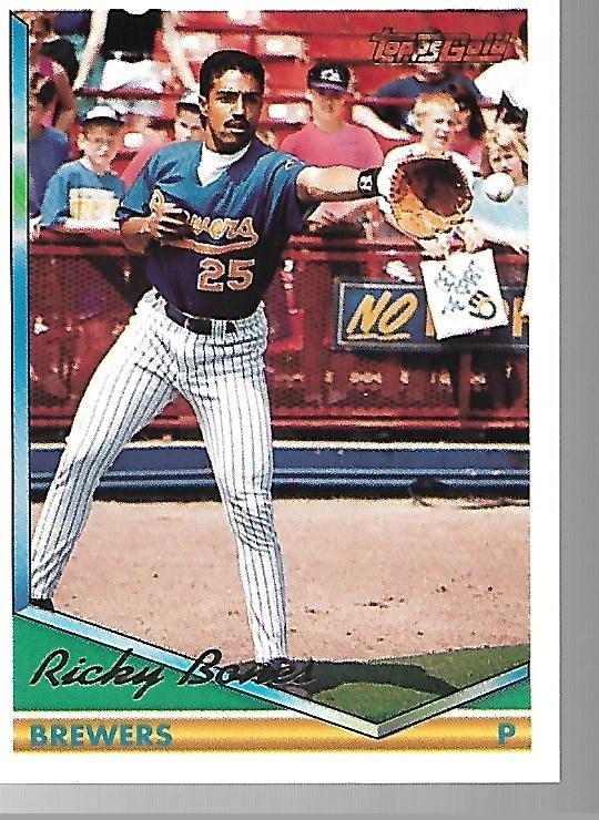 1994 Topps Gold Baseball - Select Your Card