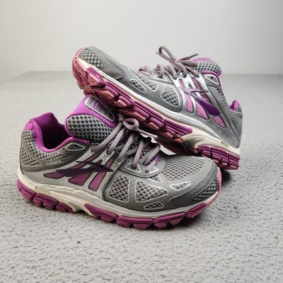 Brooks Shoes Women's Size 10 D Wide Ariel 14 Gray Pink Running