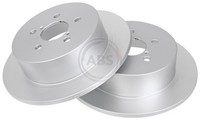 2X A.B.S. Bremsscheibe Beschichtet 17934 FüR Legacy BP BL 4 Station Wagon AWD