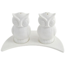 Sale Pepe Gufetto Bianco Ceramica H.8,5 cm con Astuccio Idea Regalo Casa Bomboni