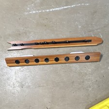 Wooden fishing pool holder 