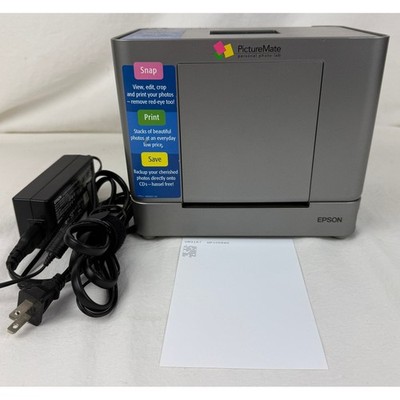 Epson PictureMate PM 280 Personal Photo Lab Portable Printer CD-RW DVD-ROM