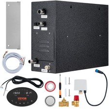 Steam Shower Generator, 10.5 kW, Segmented Heating  Temperature Customization 
