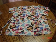 Womens Betty Boop Scrub Top