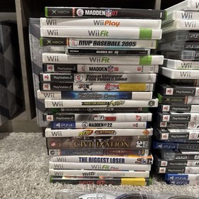 Video Game Lot of  53 Mixed Titles &ndash; Various Consoles