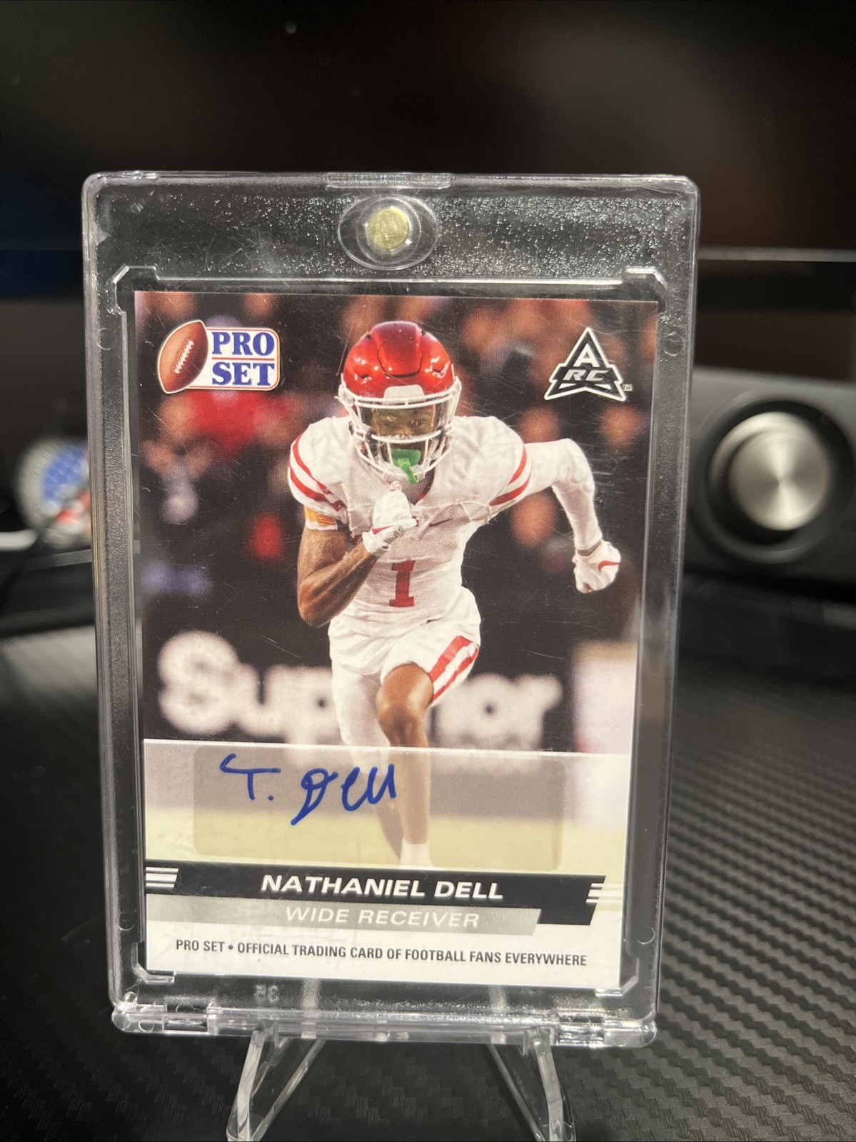 2022 Leaf Pro Set Draft - Autographs Tank Dell #PSA-ND1 (AU, RC)