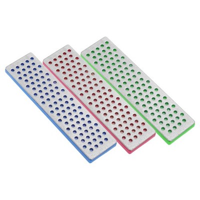 Ski/snowboard sharpening stone 3pcs 100mm 360/500/1000 grit, for 3 colors