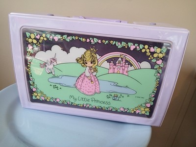 Vintage Sanrio Precious Moments 1992 Pencil Trinket Carrying Case