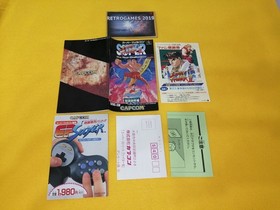 SFC SUPER STREET FIGHTER II   NINTENDO SUPER FAMICOM REG CARD