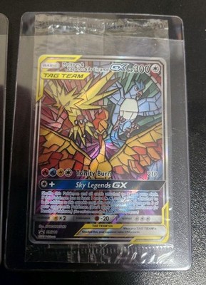 Moltres Zapdos Articuno GX Hidden Fates Pokemon Black Star Promo