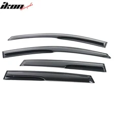 Fits 12-16 Honda CRV Mugen Style Window Visors Acrylic Sun Rain Guard 4Pc Set