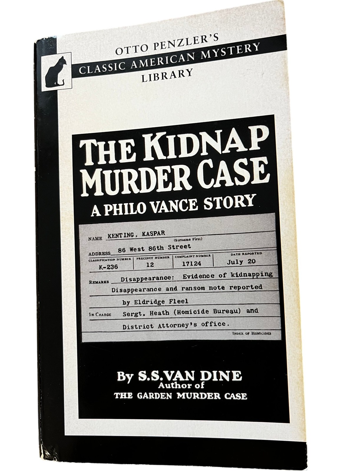 The Kidnap Murder Case Otto Penzlers Classic Mystery Paperback