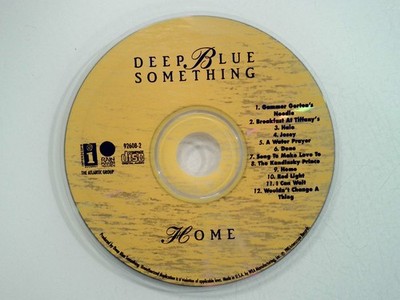 Deep Blue Something Home CD Album 1995 Breakfast At Tiffany's Interscope