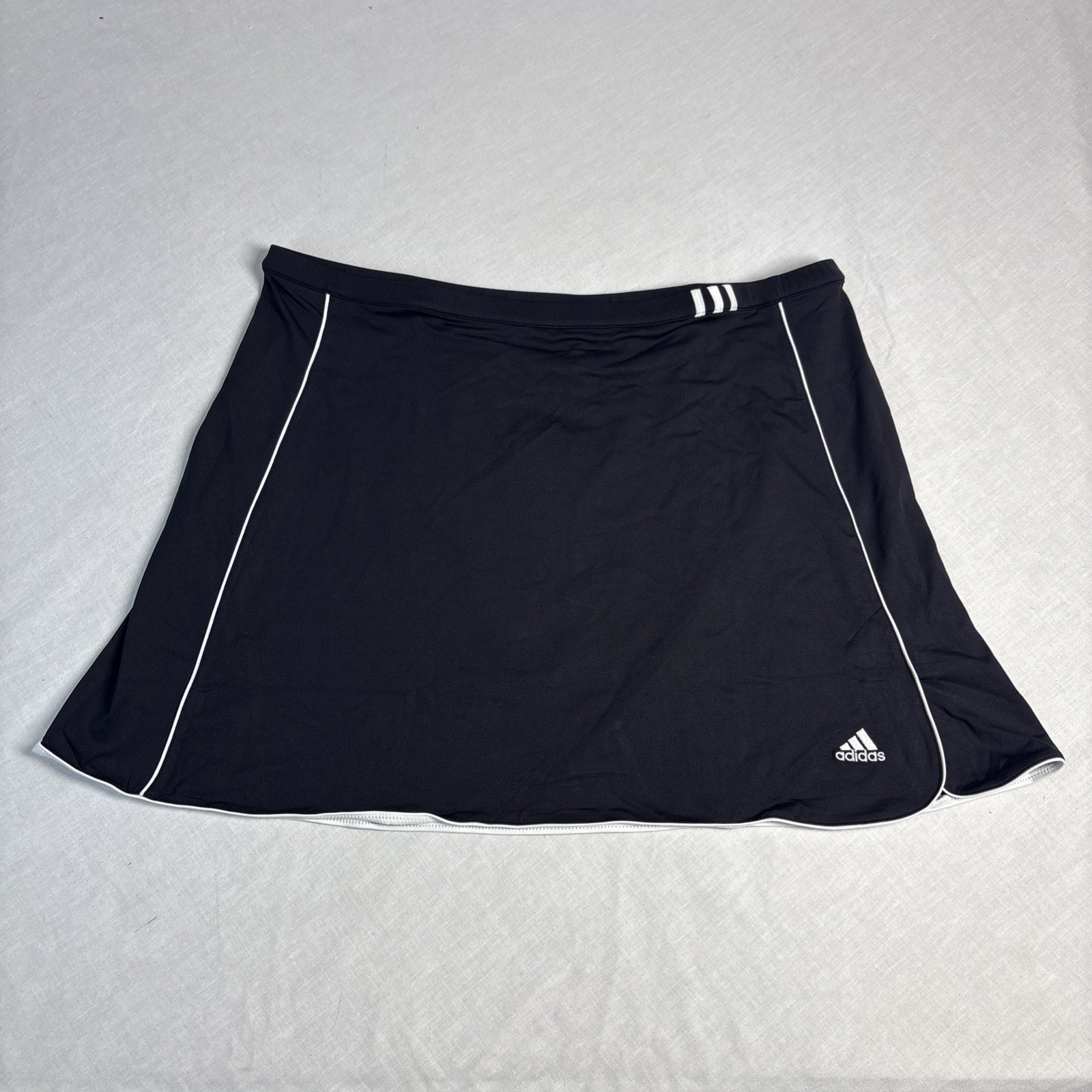 Vintage Adidas Black Athletic Skirt Women's US X-Large NWT NOS Retro Sporty Style