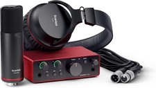 Scarlett Solo Studio 4th Gen USB Audio Interface Bundle for the Songwriter