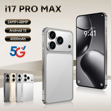 New i17 Pro max 5G Smartphone 5.0" Factory Unlocked Android Cellphones Dual SIM