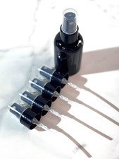 Black Smooth Fine Mist Sprayers, 20/410, 3.5 inch tube 100 units 