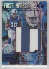 2018 Illusions First Impressions Memorabilia Blue 97/100 Daurice Fountain 0l1