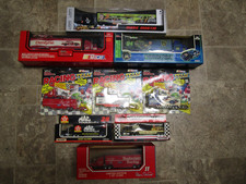 9 Vintage Nascar Transporter lot different sizes new