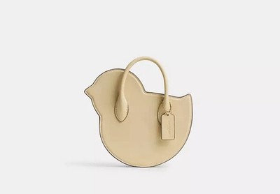 Coach Glovetanned Leather Top Handle Crossbody Bag Chick Chicken