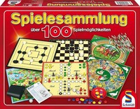 Schmidt Spiele 49147 Spielesammlung, Mit üBer 100 SpielmöGlichkeiten 2 Spieler