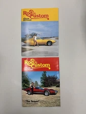 Rod and Custom Magazine Show Annual (set of 2) early 1980s