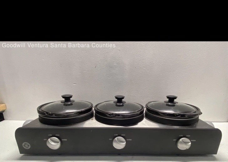 Entertainment Collection Triple Slow Cooker Yde902A Sensio Inc
