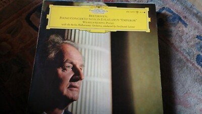 Wilhelm Kempff,''Beethoven:Piano Concerto No.5''  Rare vinyl LP-18 777