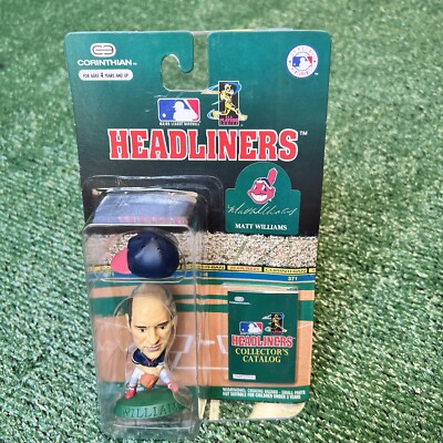 1996 Corinthian MLB Headliners Figure Matt Williams Cleveland Indians Baseball