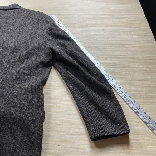 Vintage Cricketeer Tweed Jacket Herringbone Sports Coat Blazer 42 Made in USA - Picture 14 of 16